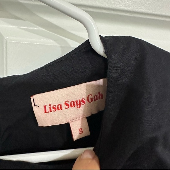 Lisa Says Gah Wendy Top in black size S - Picture 8 of 11